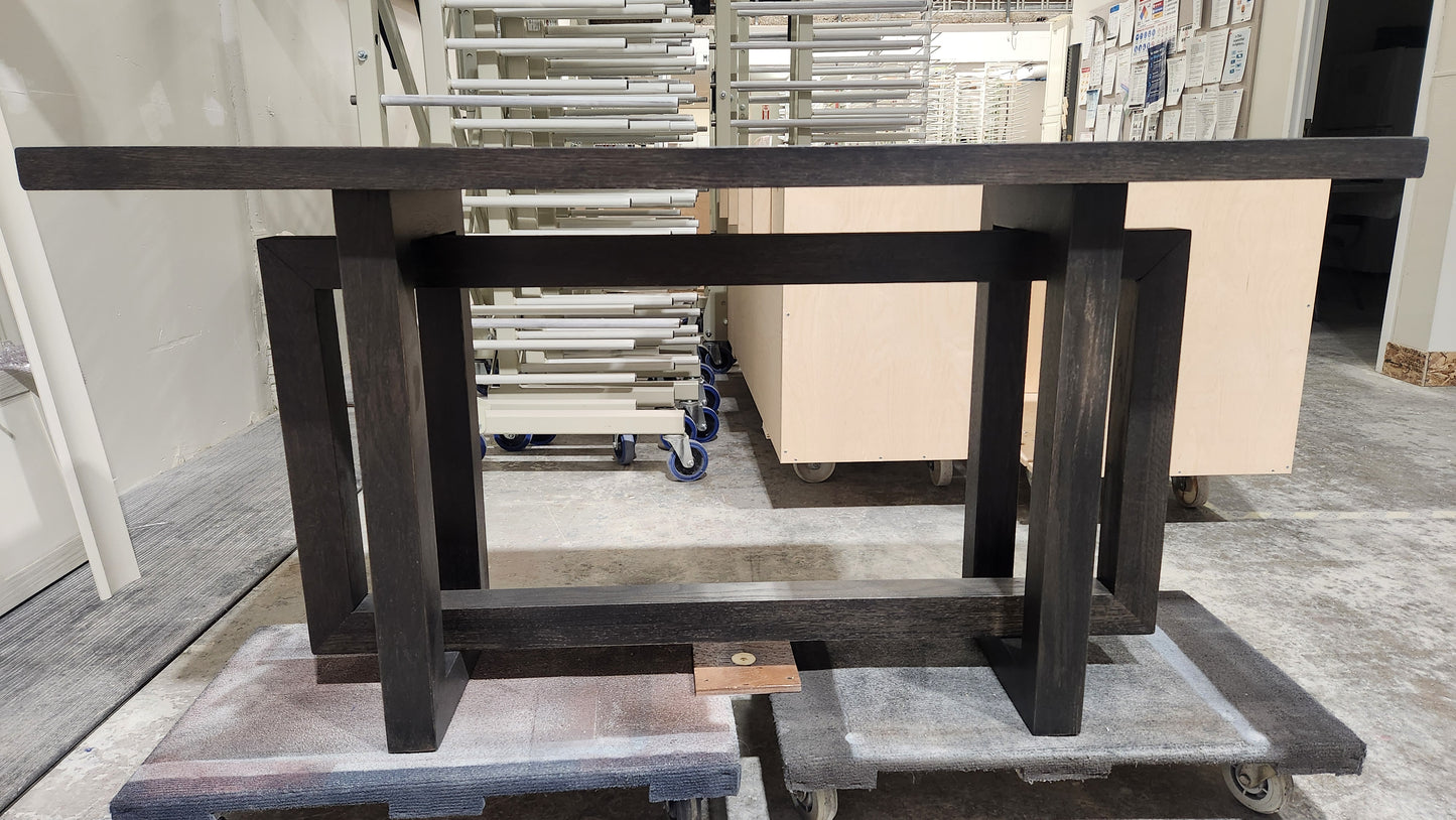 Table de canapé en bois massif Byron