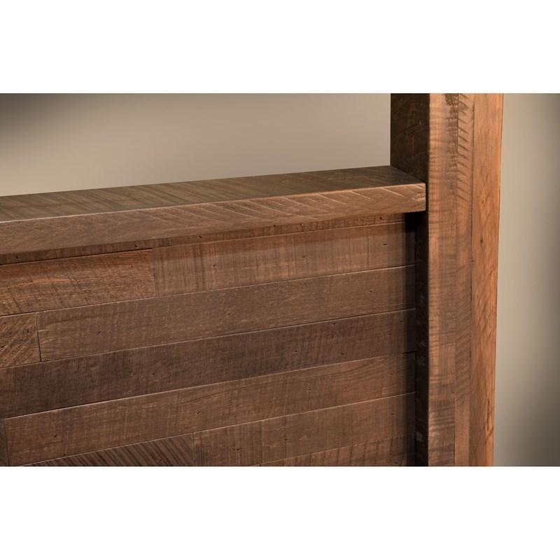 Lit à baldaquin en bois massif Greystone