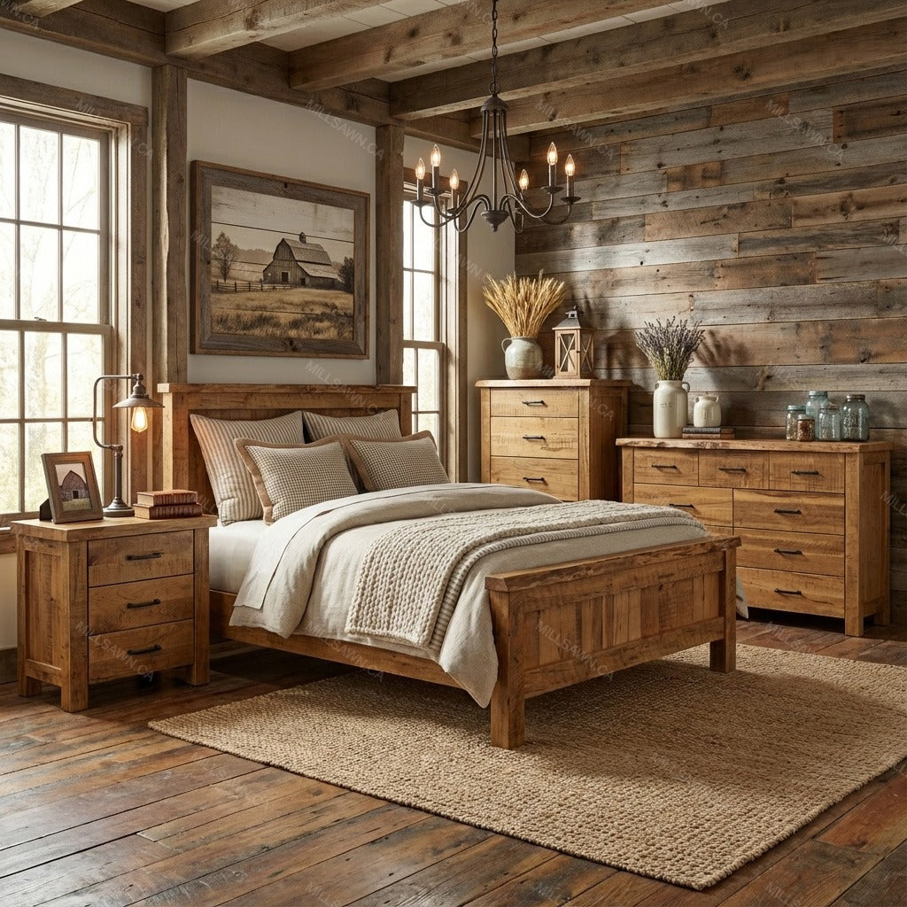 Glen Solid Wood Bed