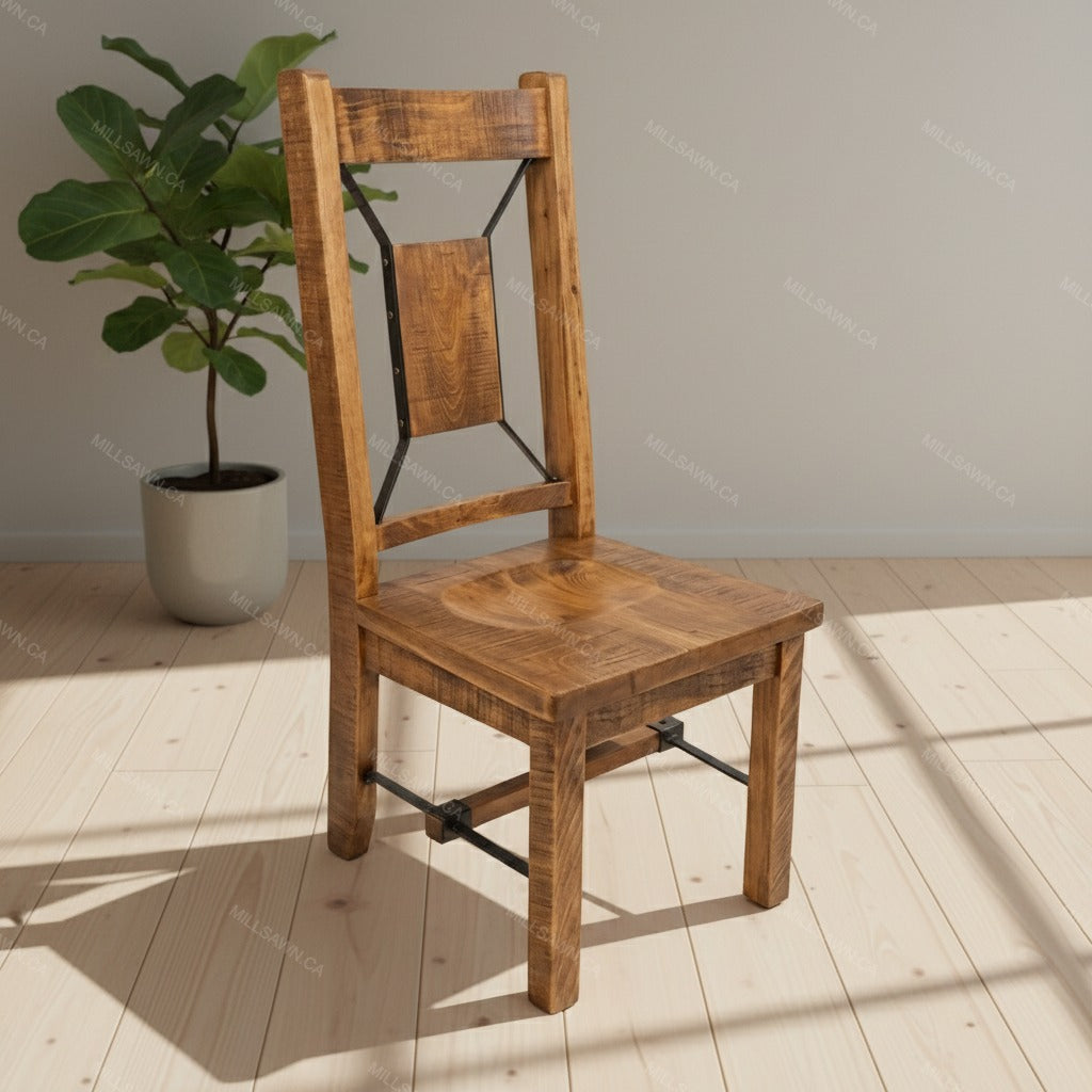 Arthur Philippe Solid Wood Side Chair