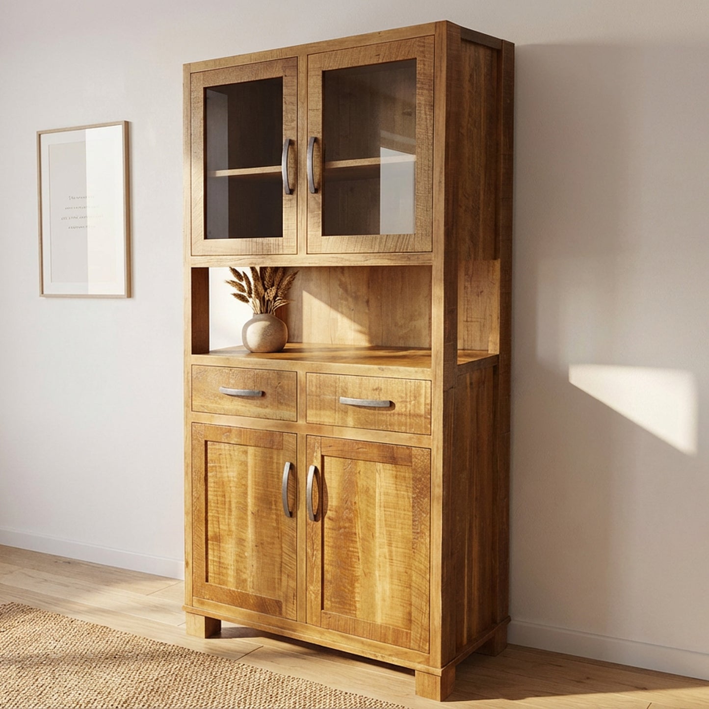 Aspen Solid Wood Hutch
