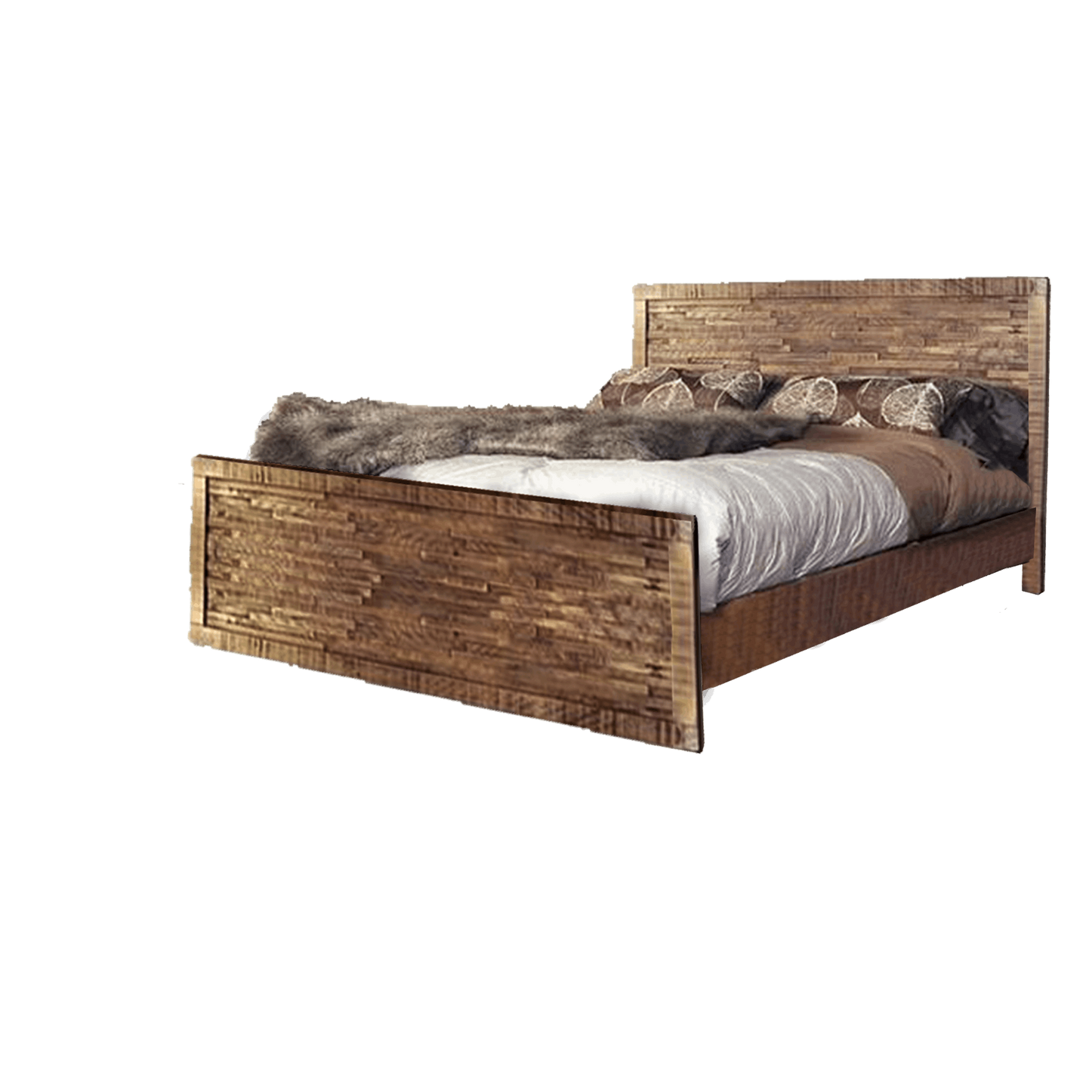 Ledge Rock Solid Wood Bed