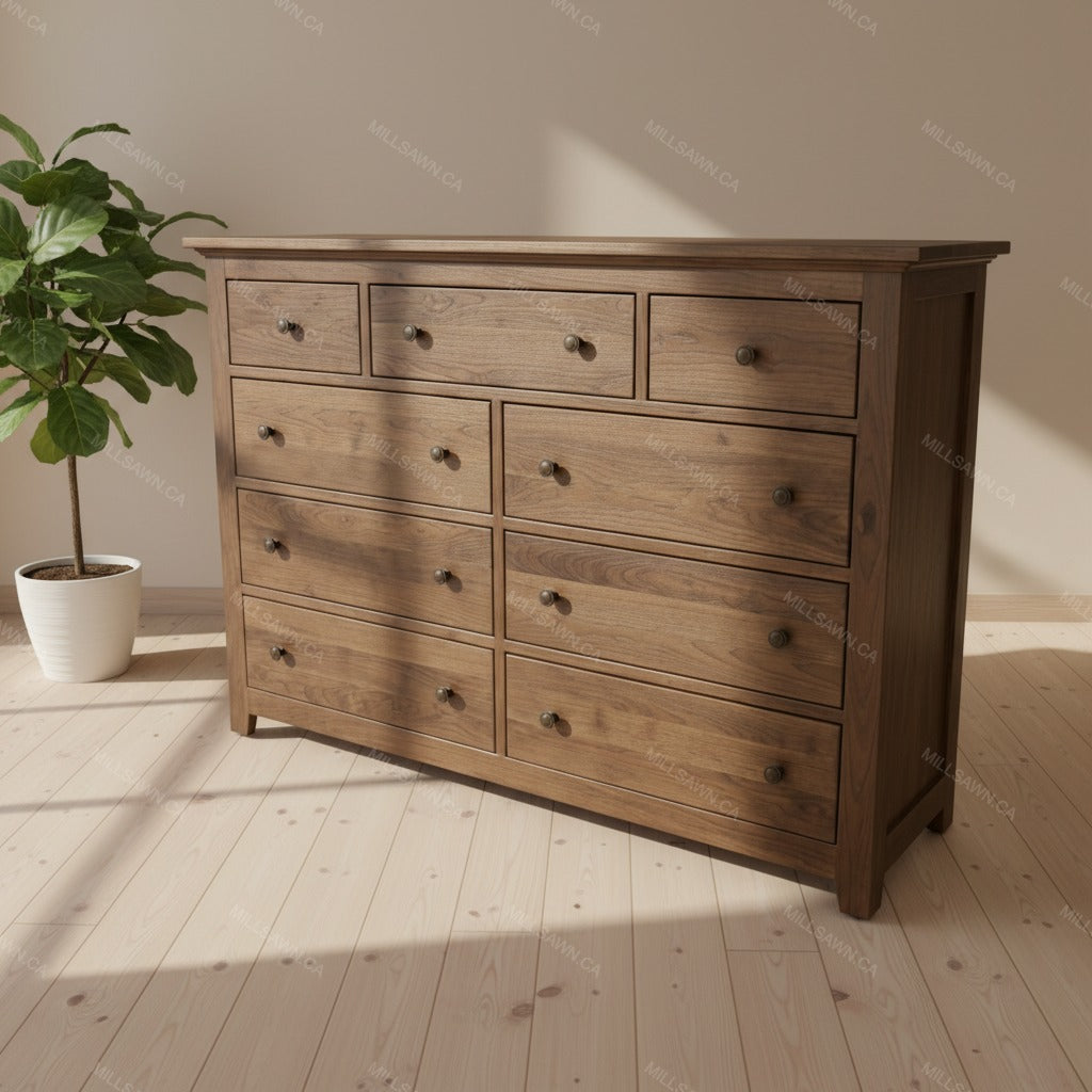 Benchmark Solid Wood Dresser