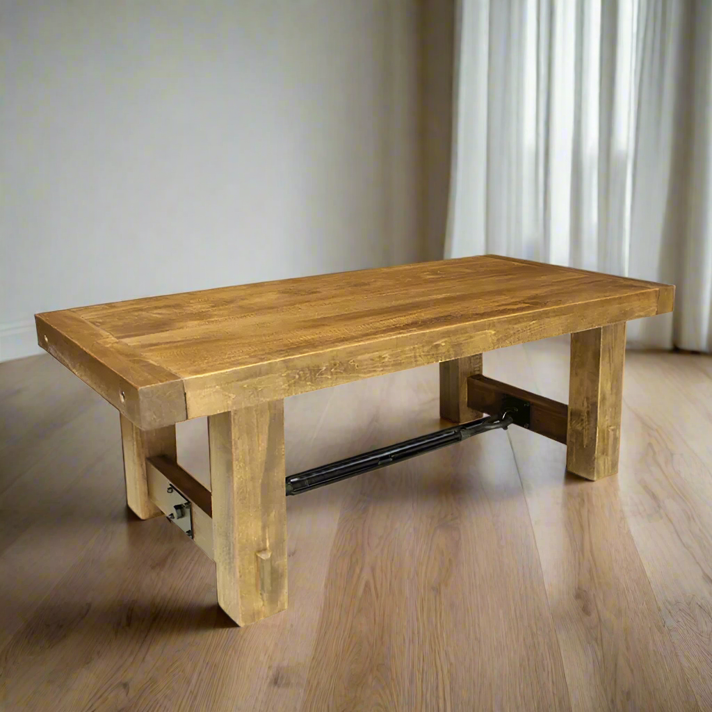 Benchmark Solid Wood Coffee Table