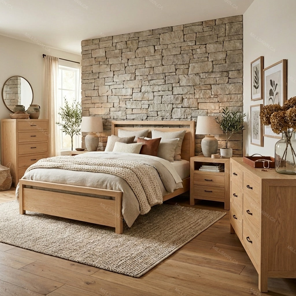 Colton Solid Wood Bed