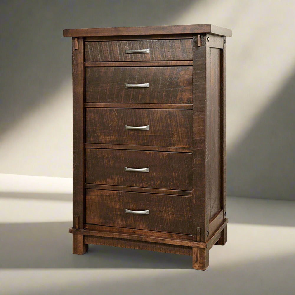 Coffre en bois massif | High Boy