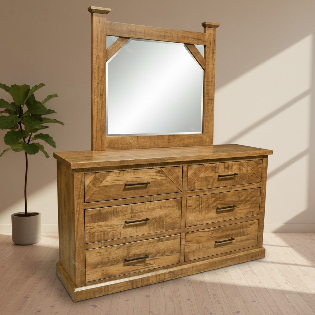 Cross Creek Solid Wood Mirror