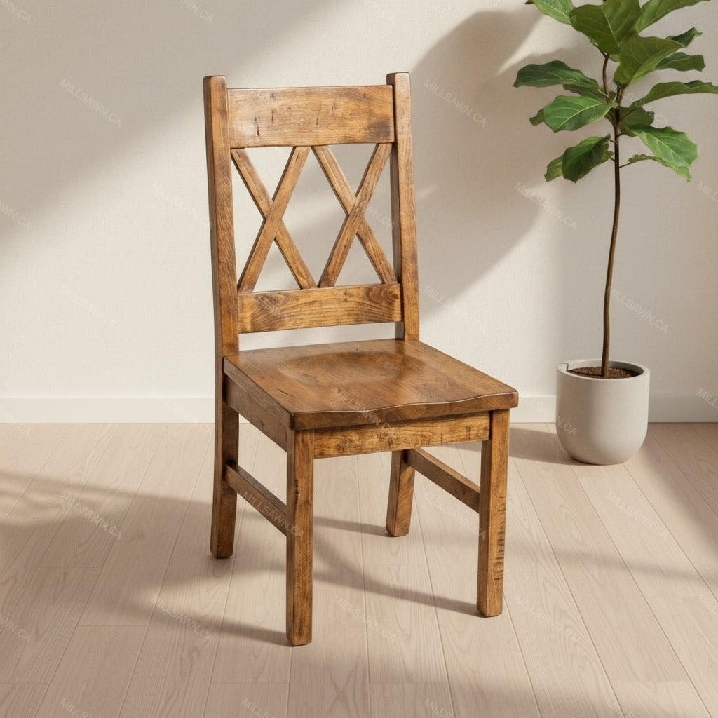 Cross Creek Solid Wood Side Chair