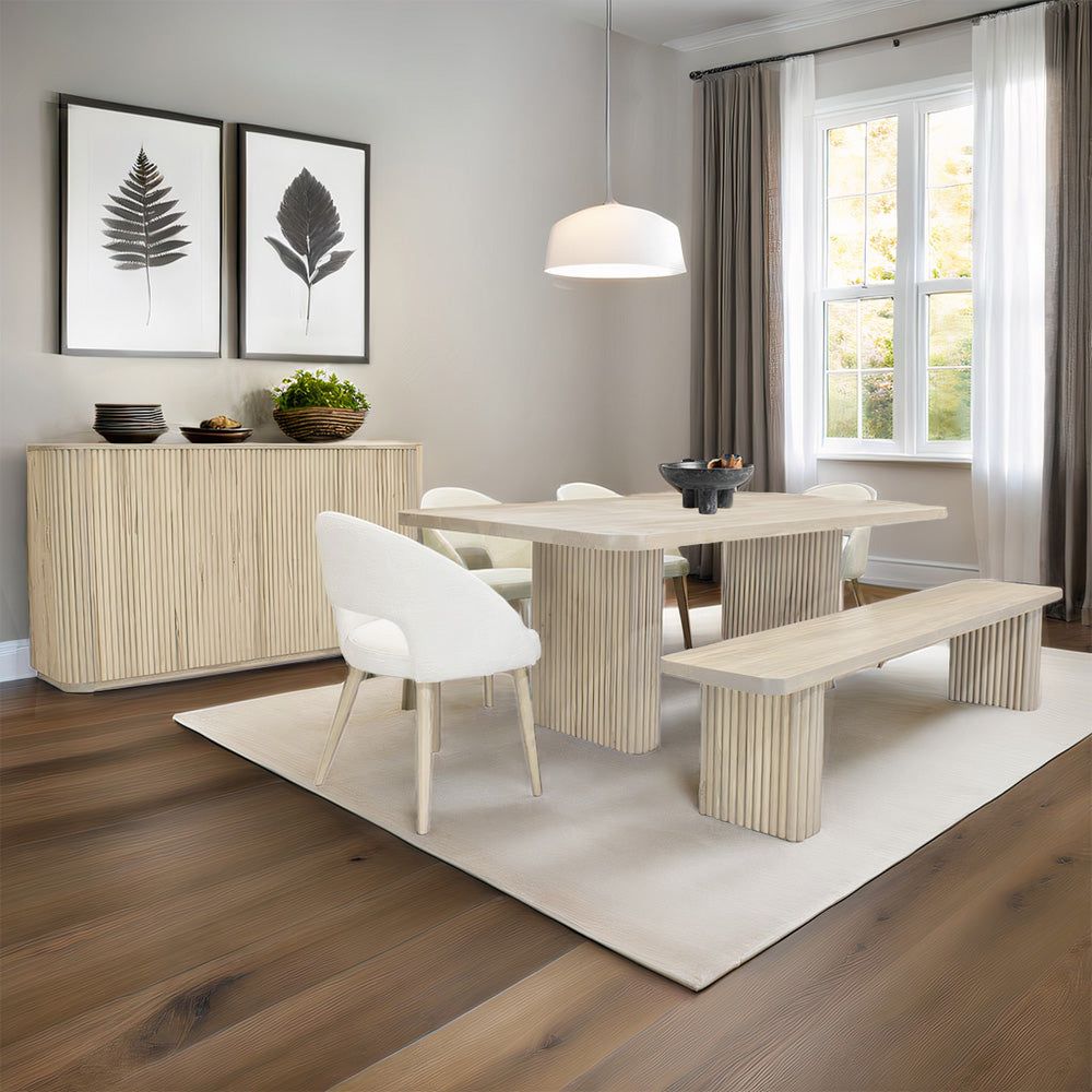 Vallery Solid Wood Dining Table