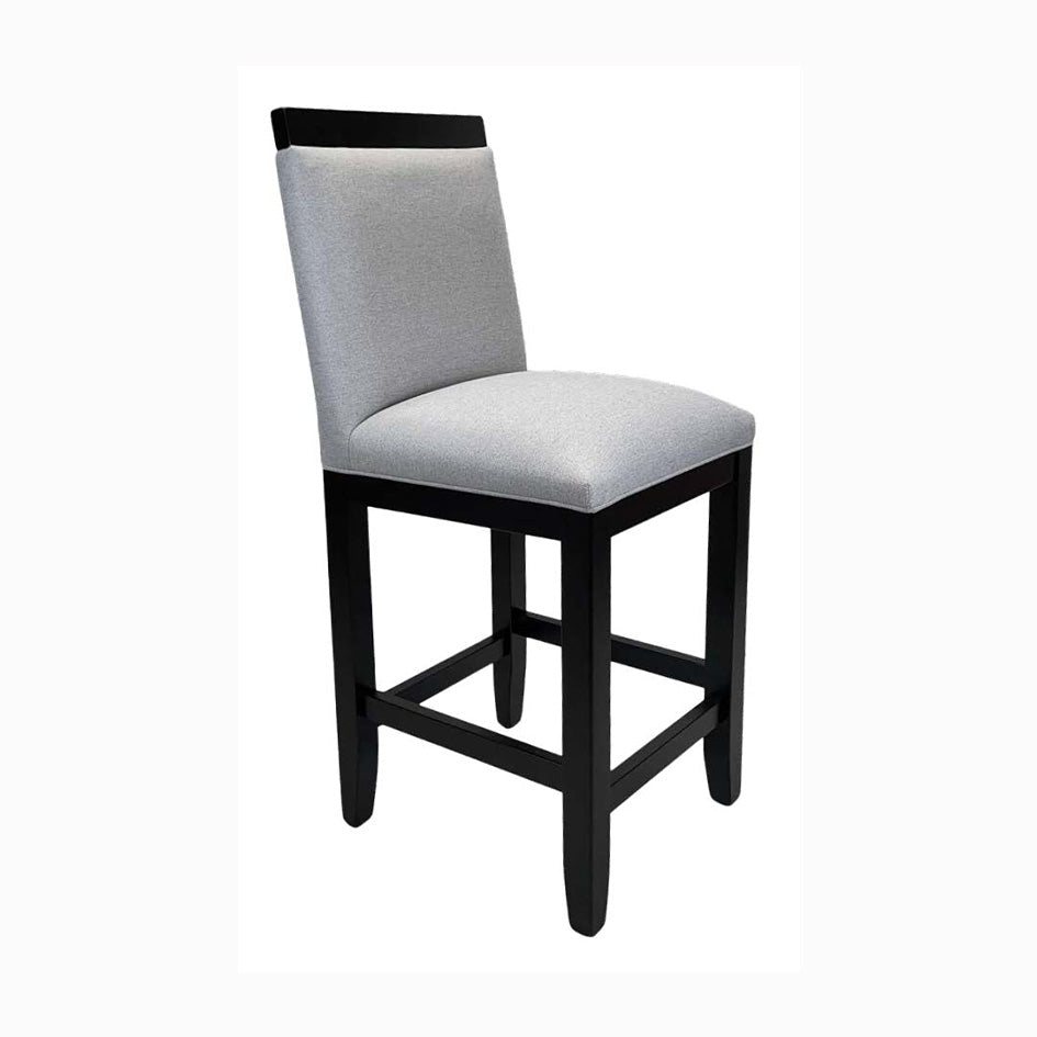 Dorsa Upholstered Solid Wood Bar Chair