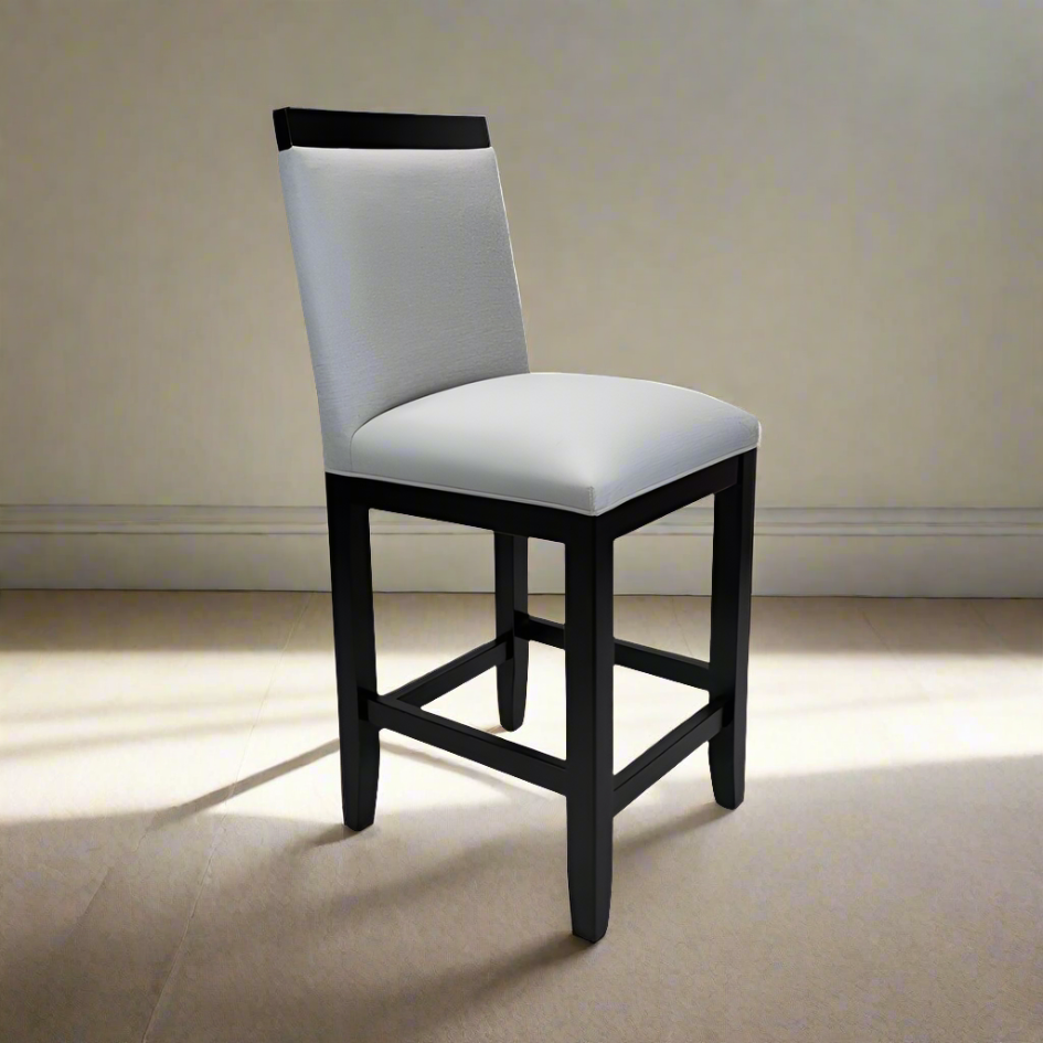 Dorsa Upholstered Solid Wood Bar Chair
