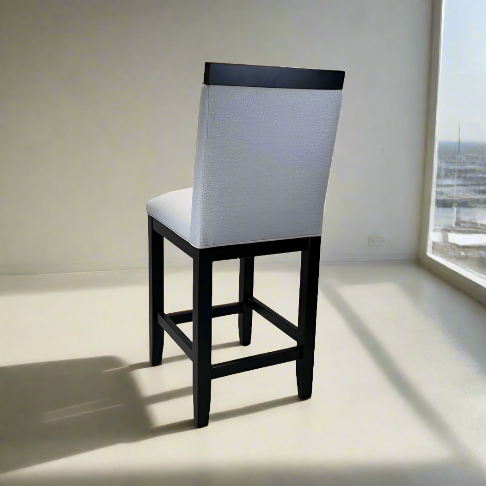 Dorsa Upholstered Solid Wood Bar Chair