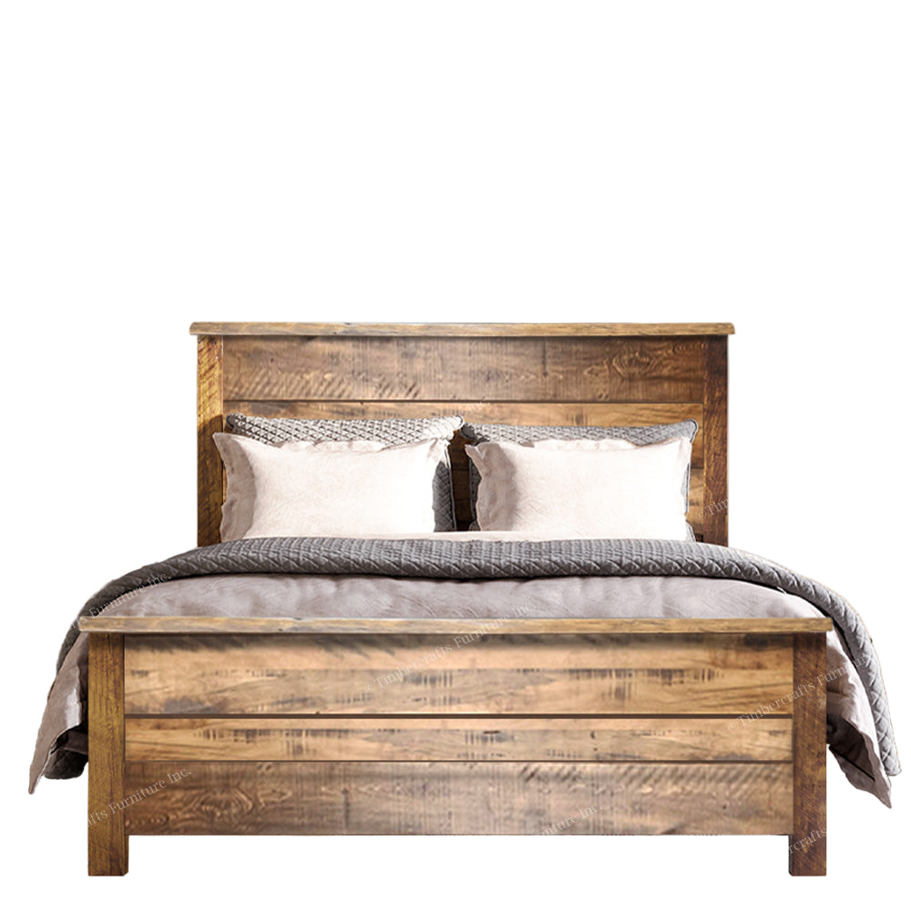 Edgewood Solid Wood Flat Top Bed