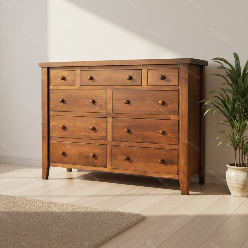 Farmhouse Solid Wood Dresser