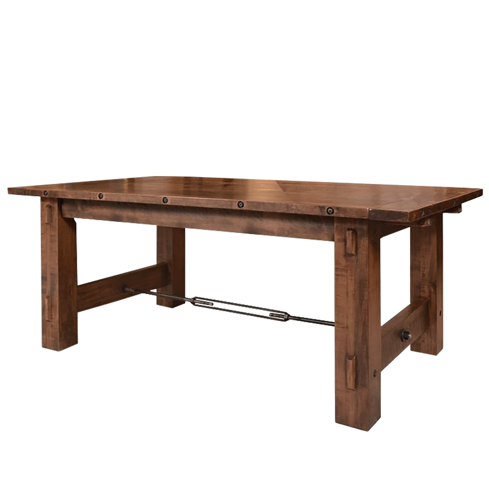 Folkart Solid Wood Dining Table