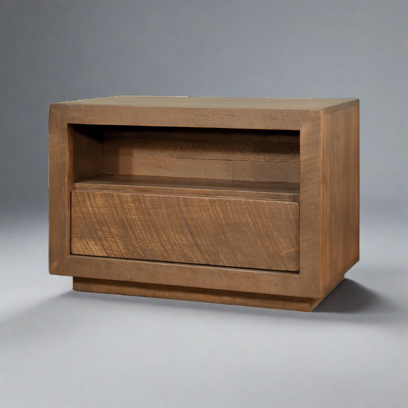 Table de chevet en bois massif Greystone