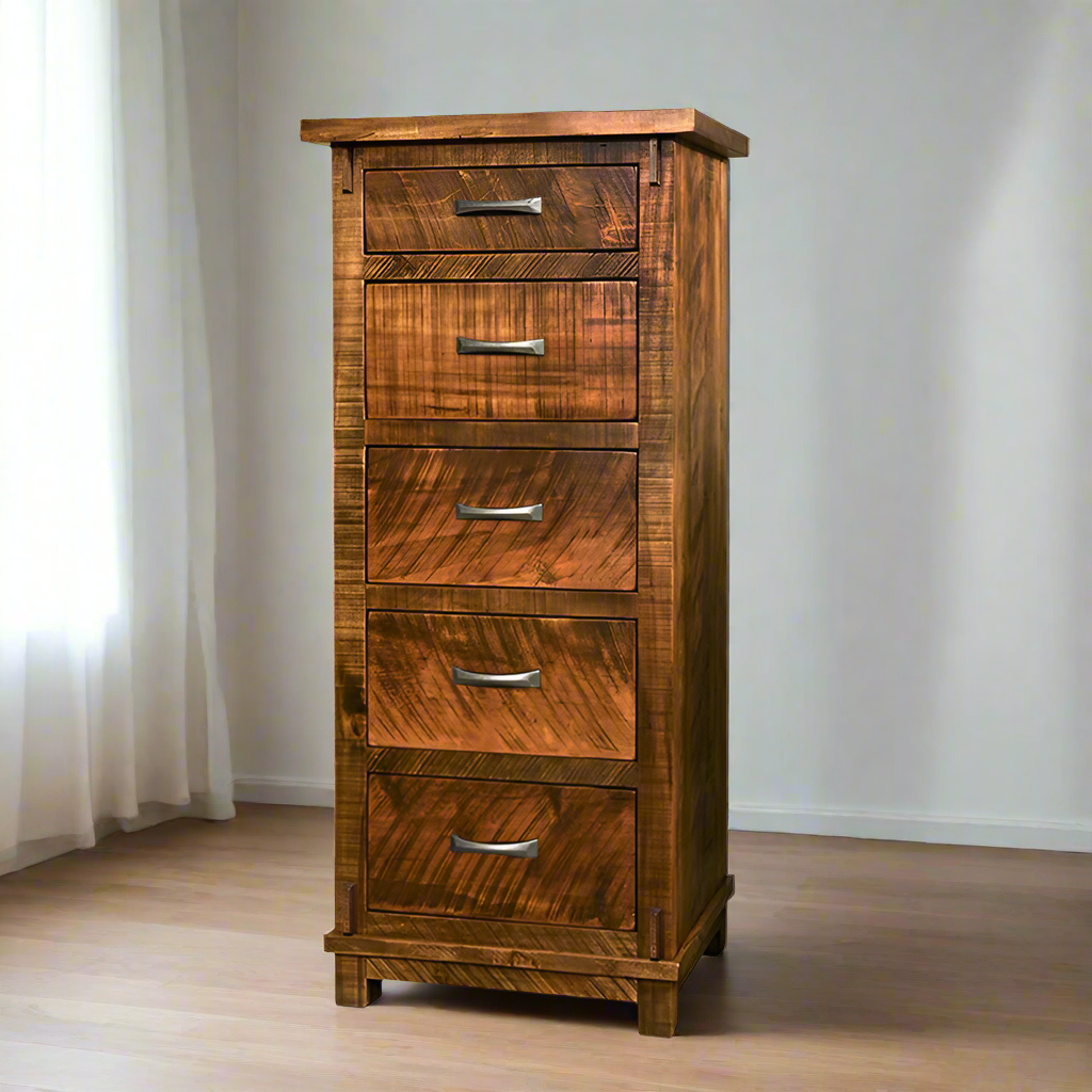 Coffre à lingerie en bois massif Urban Farmhouse