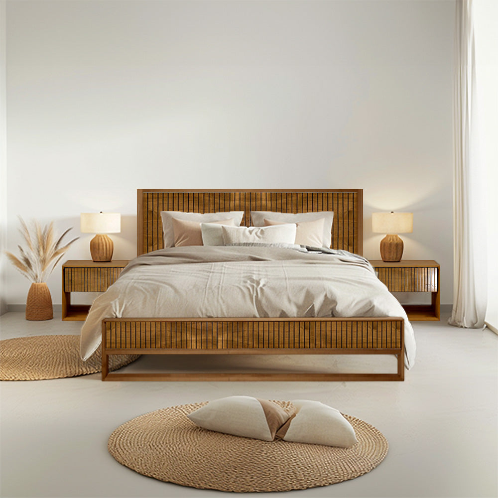 Lagom Solid Wood Bed