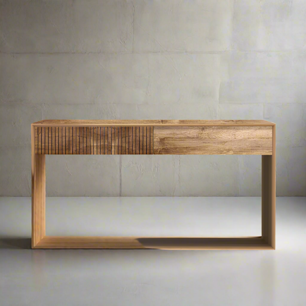 Table de canapé en bois massif Lagom