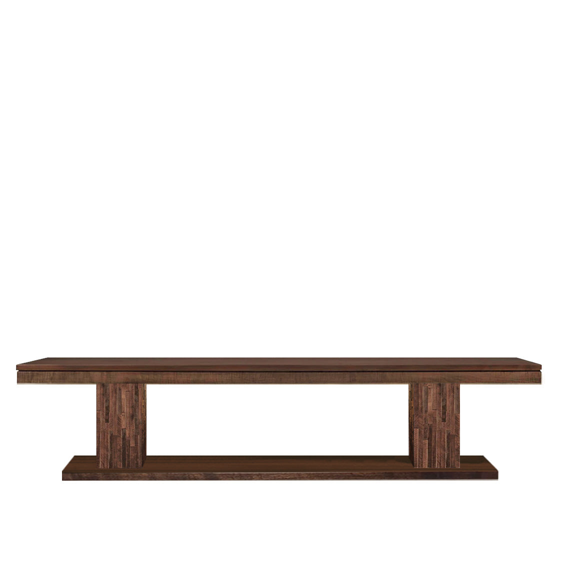 Banc en bois massif Ledge Rock