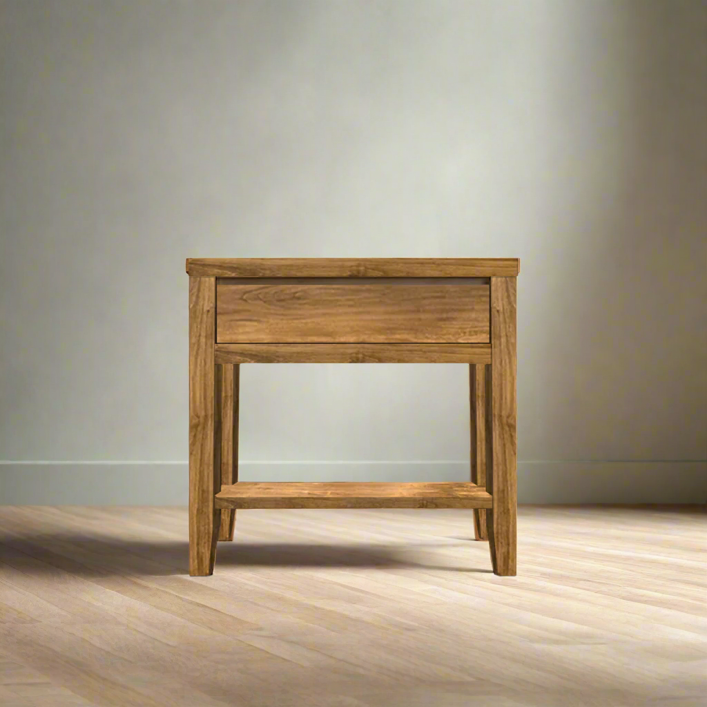Lenora Solid Wood End Table