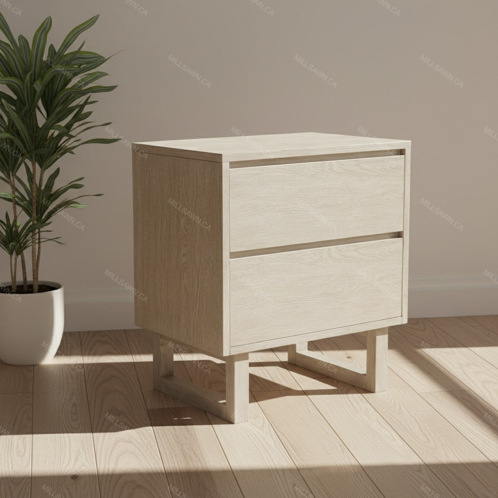 Leroy Solid Wood Nightstand