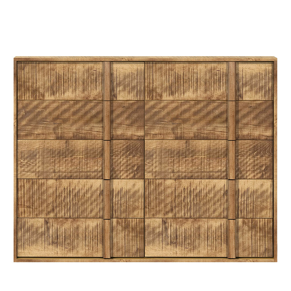 Commode en bois massif Linwood