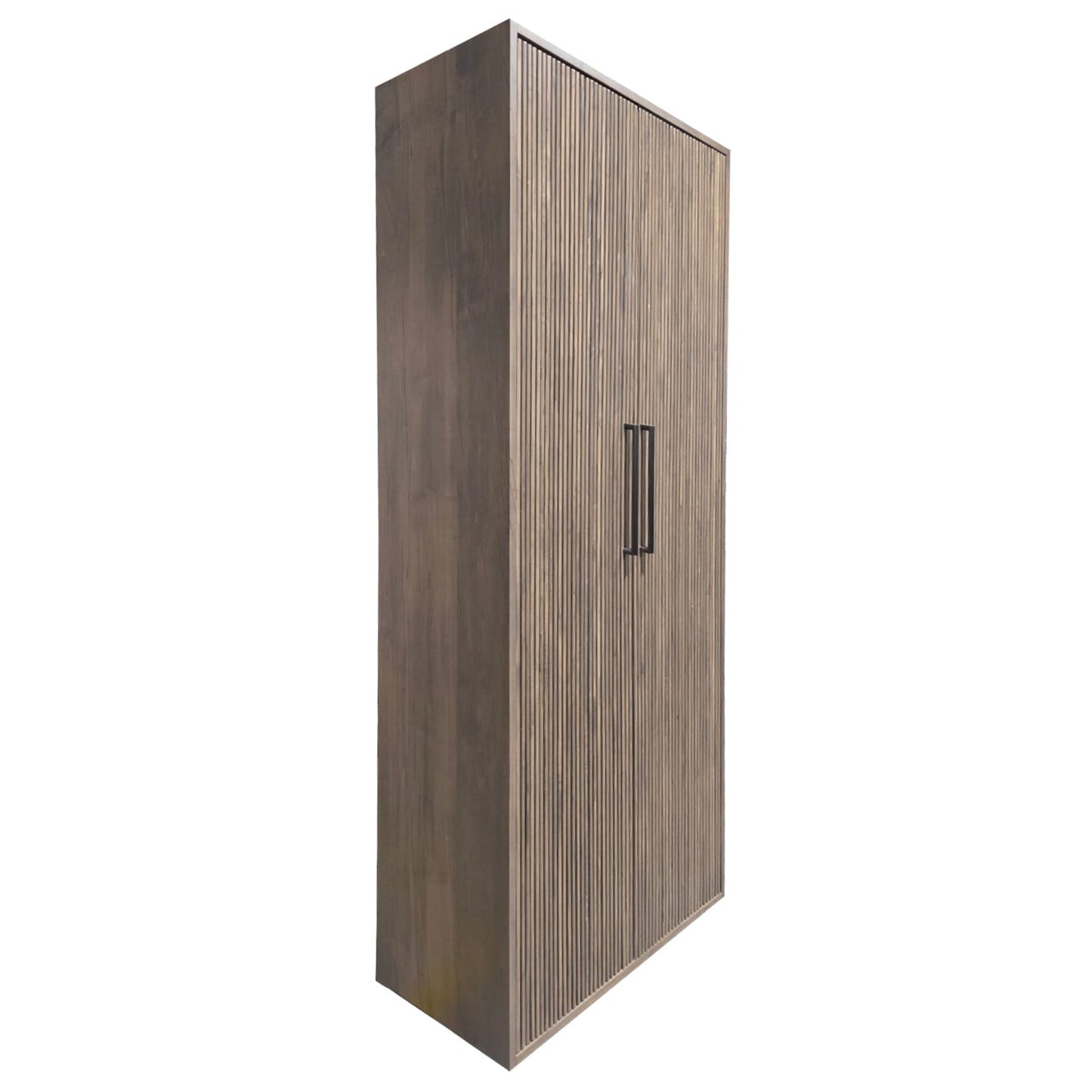 Armoire murale de luxe en bois massif