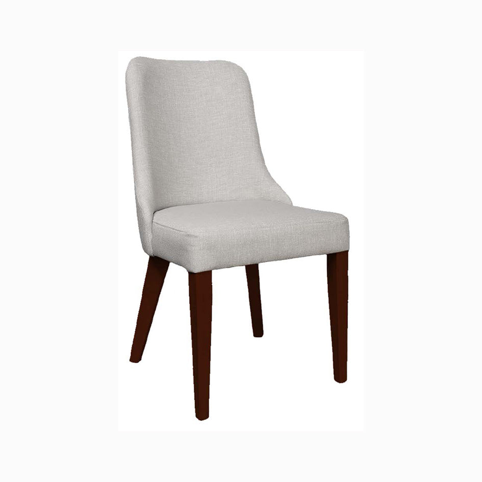Mariot Upholstered Solid Wood Side Chair