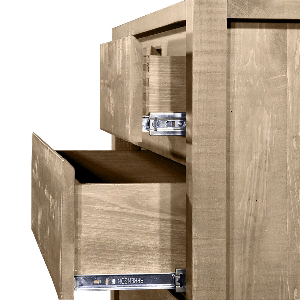 Commode en bois massif Meta Sequoia