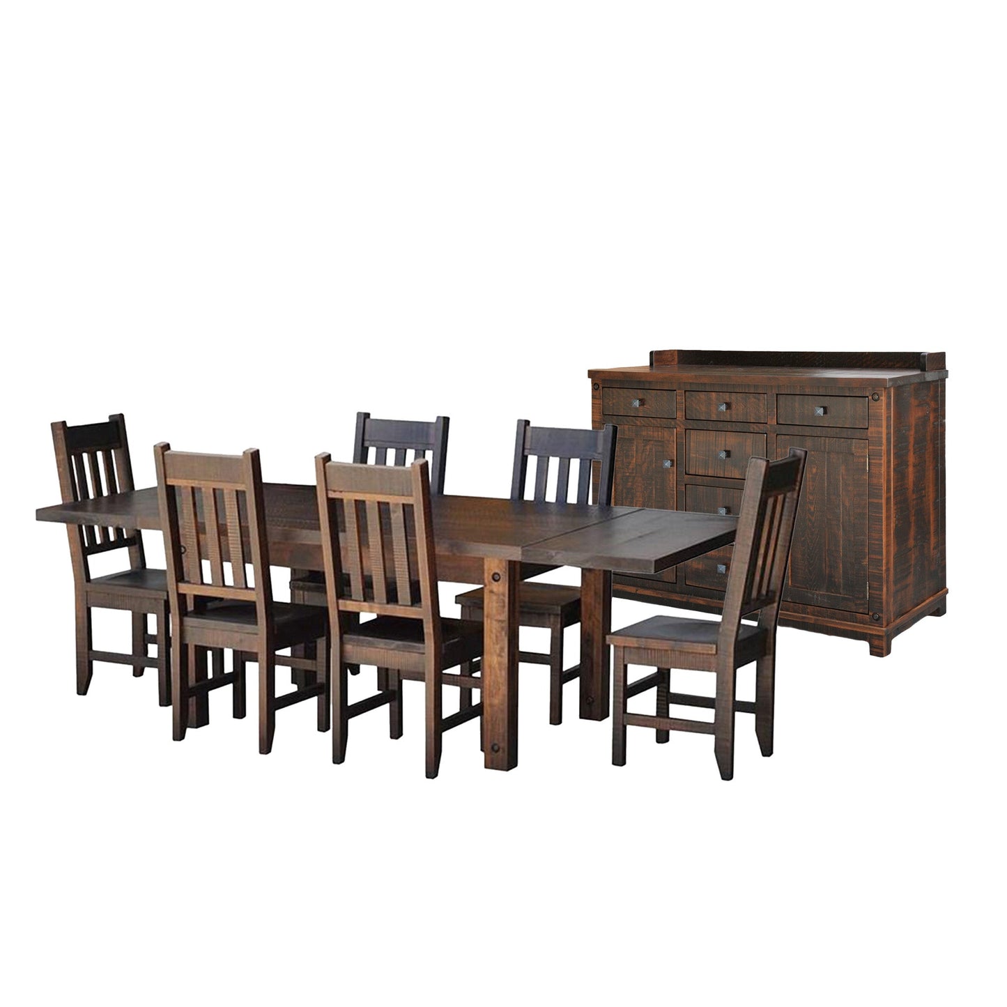 Muskoka Solid Wood Dining Table with Leaves