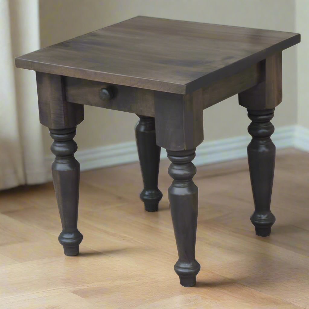 Table d'appoint en bois massif Hazel