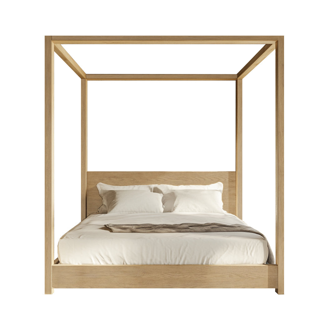 Pintura Solid Wood Bed
