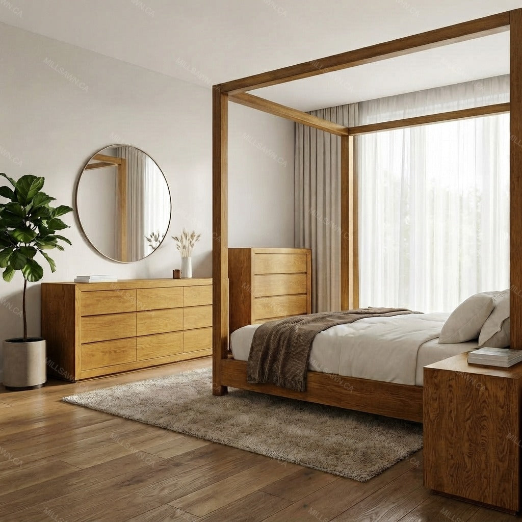Coffre en bois massif Pintura