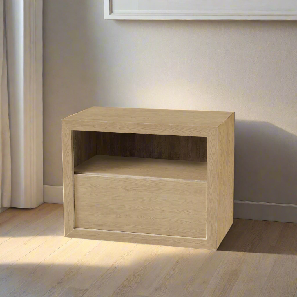 Table de chevet en bois massif Pintura