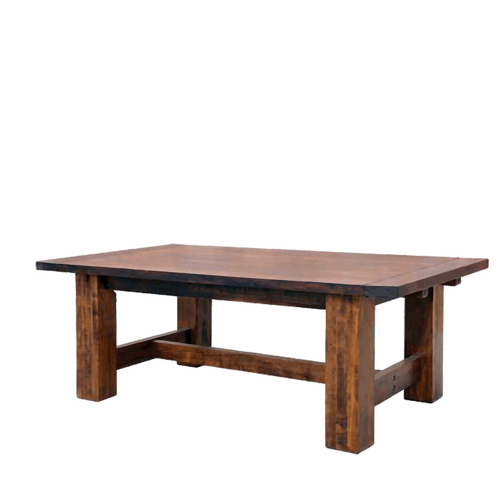 Table à manger en bois massif Ranch