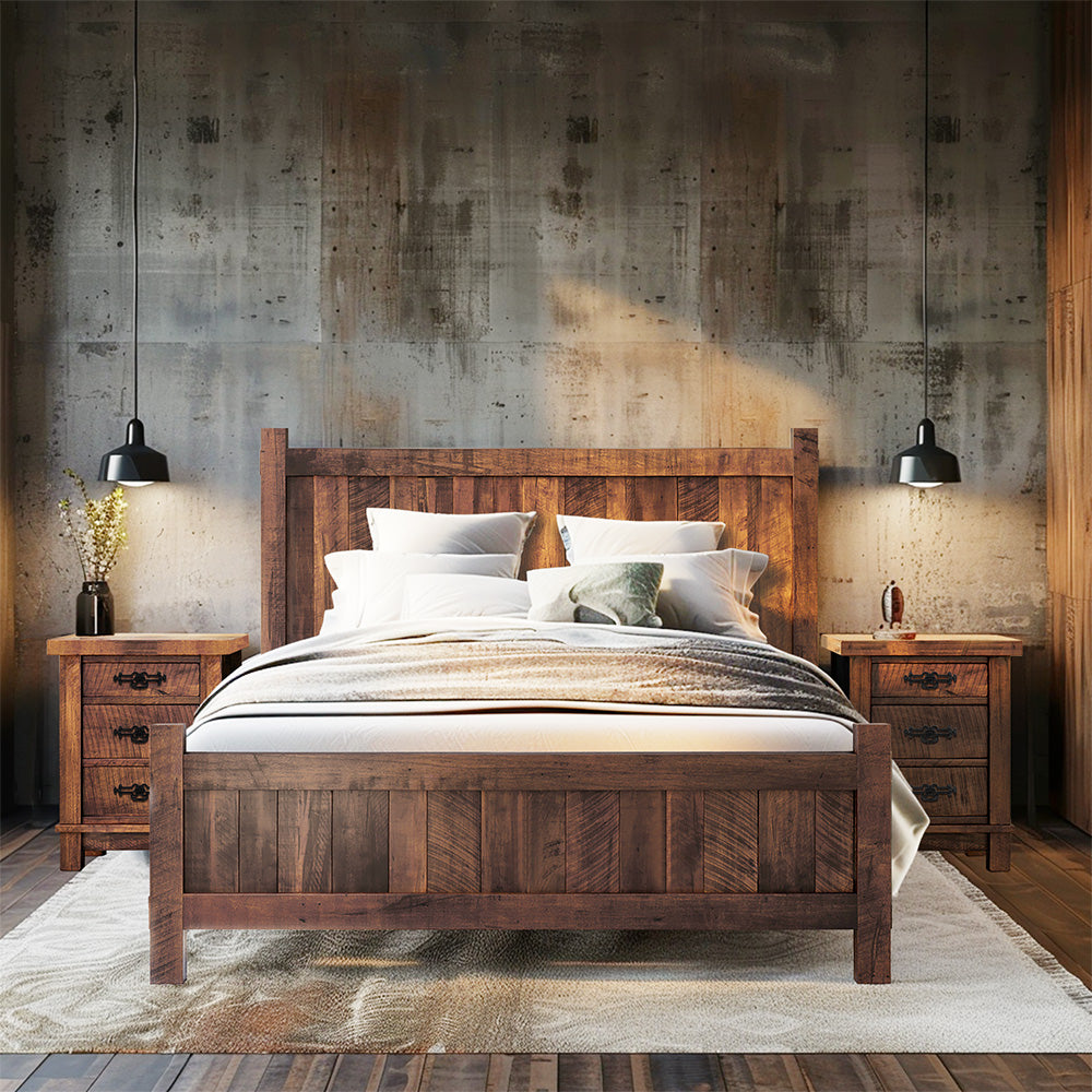 Ranch Solid Wood Bed