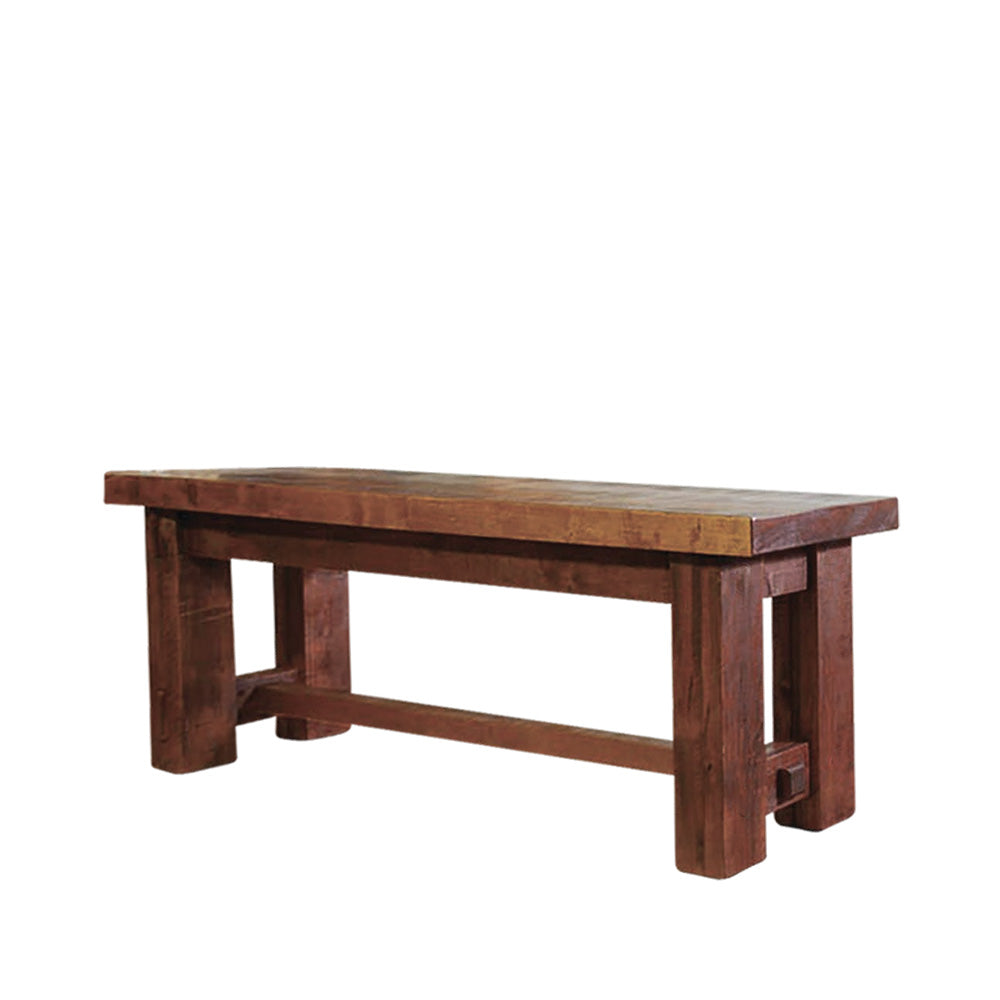 Banc en bois massif Ranch