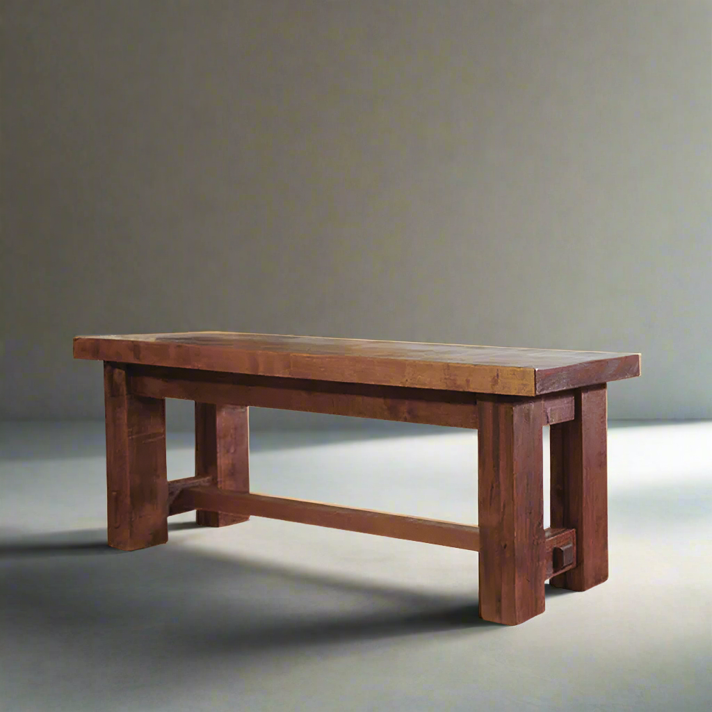 Ranch Solid Wood Bench