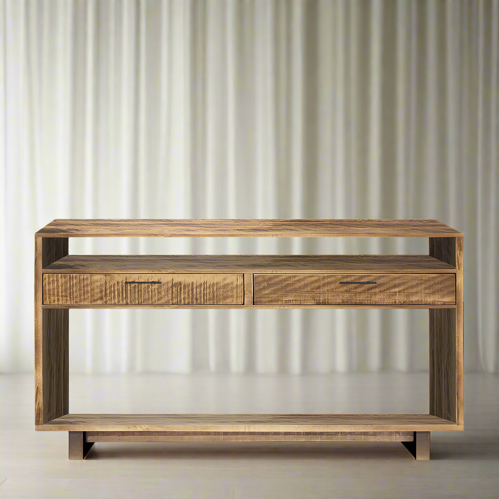 Table de canapé en bois massif Baywood