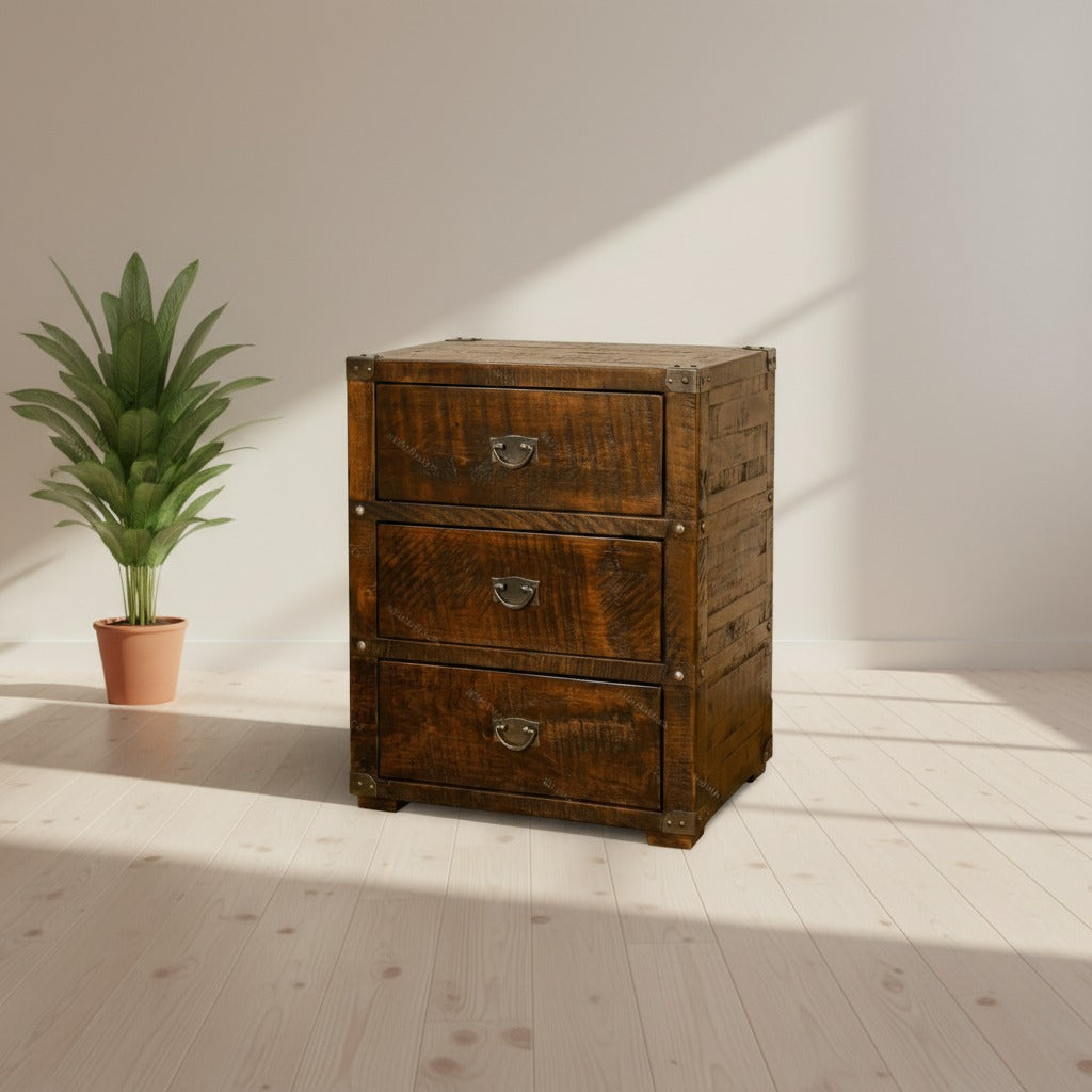 Strand Solid Wood Nightstand