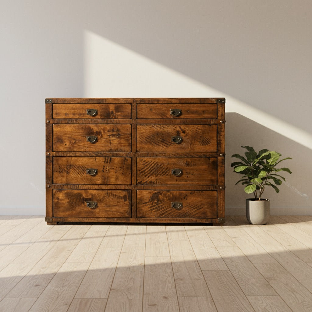 Strand Solid Wood Dresser