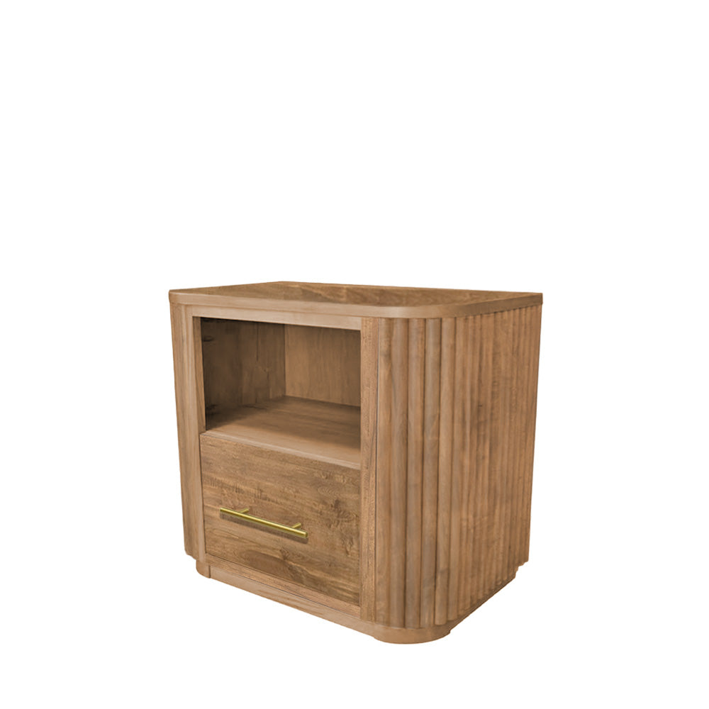 Vallery Solid Wood Nightstand