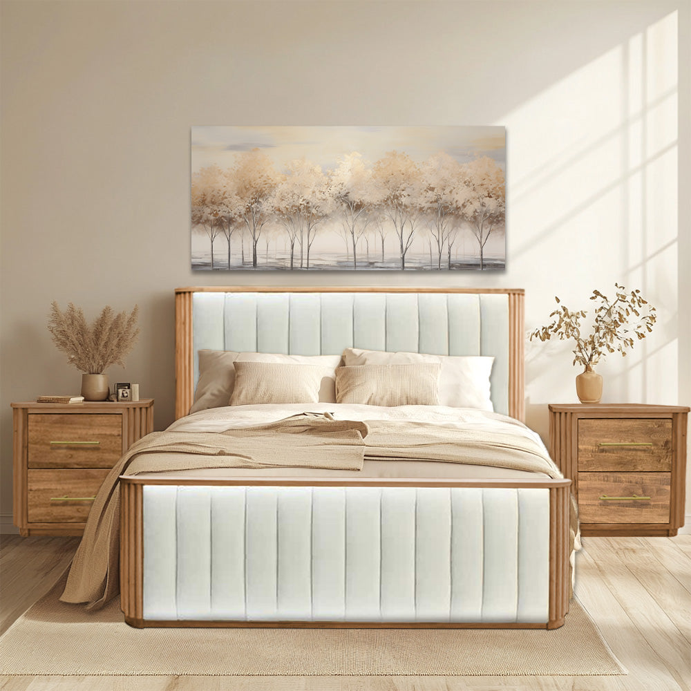 Vallery LX Solid Wood Bed