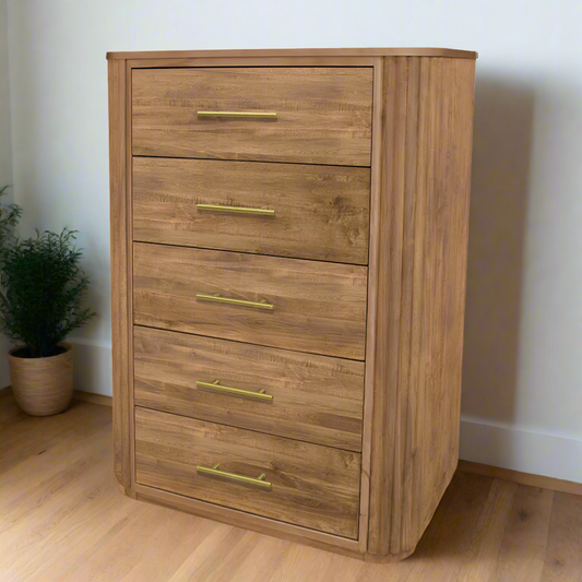 Vallery Solid Wood Chest | Highboy