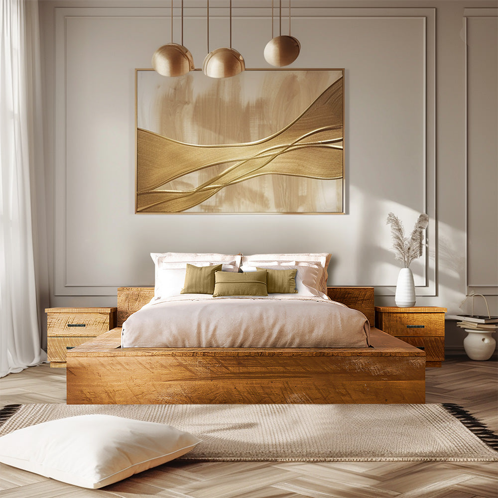 Vernon Solid Wood Bed