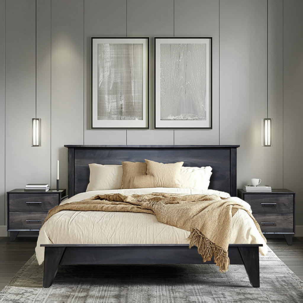 Lit en bois massif Volare