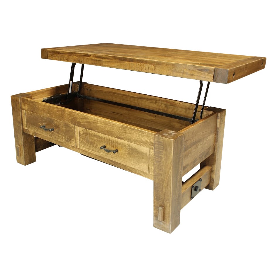 Table basse en bois massif Benchmark