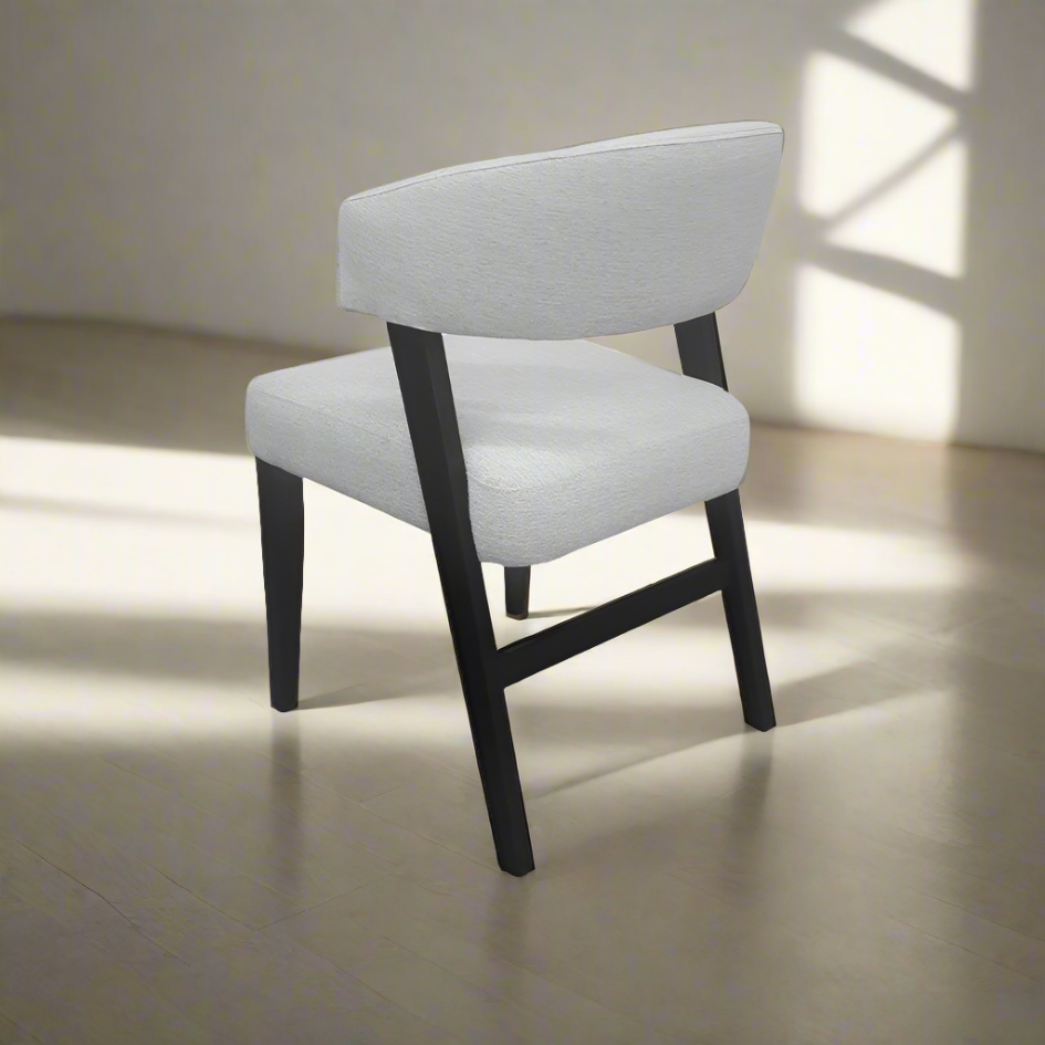 Clarity Upholstered Solid Wood Chair