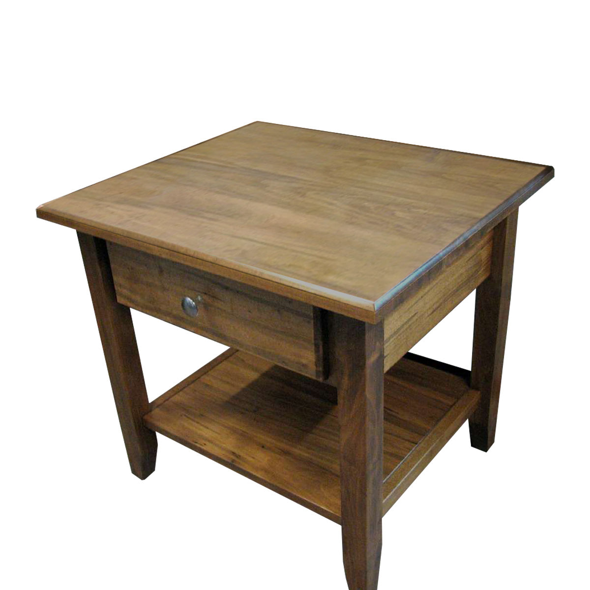 Table d'appoint en bois massif Kenn